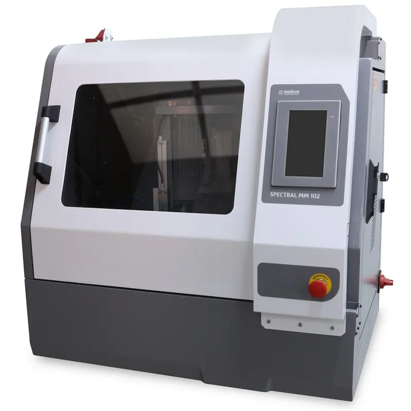Fresadora automática para preparação de amostras de espectrometria METKON