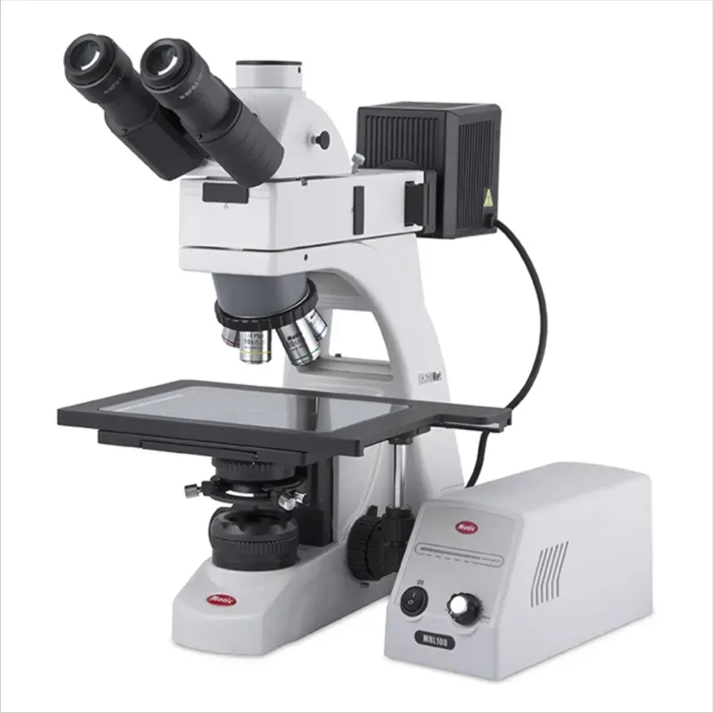 Microscópio Metalográfico e de Materiais Platina Normal – MOTIC BA310
