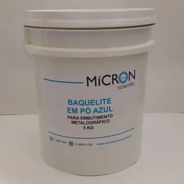 Baquelite Granulado Azul – Balde 5 Kg