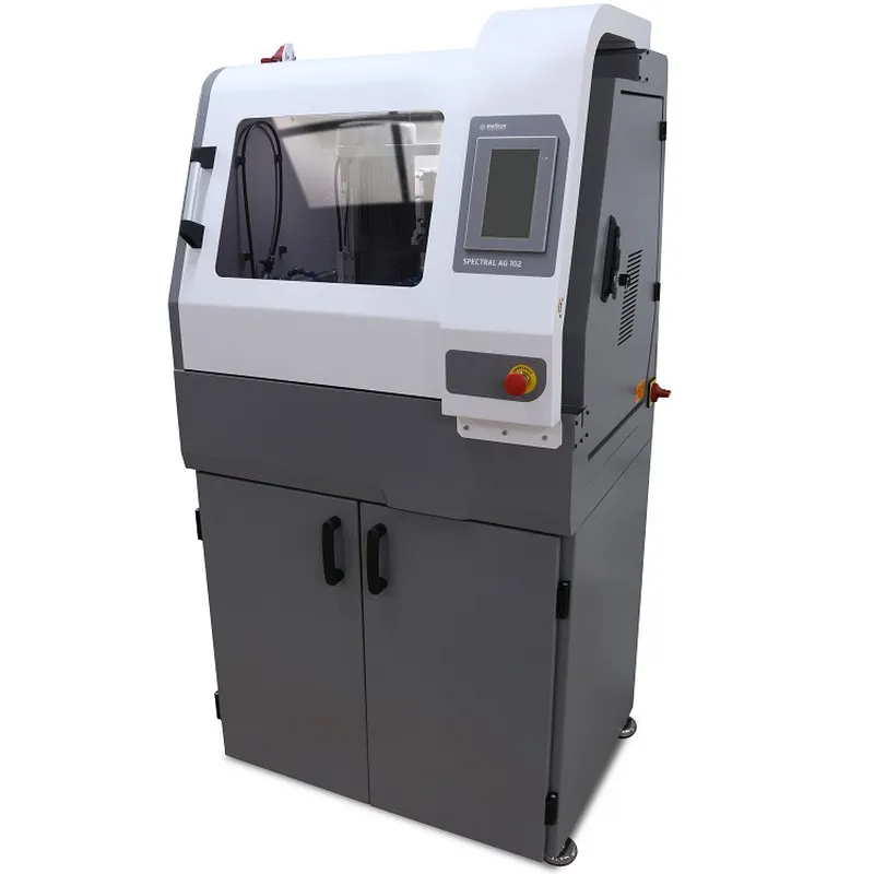 Lixadeira automática para preparação de amostras de espectrometria METKON Lixadeira automática para preparação de amostras de espectrometria METKON