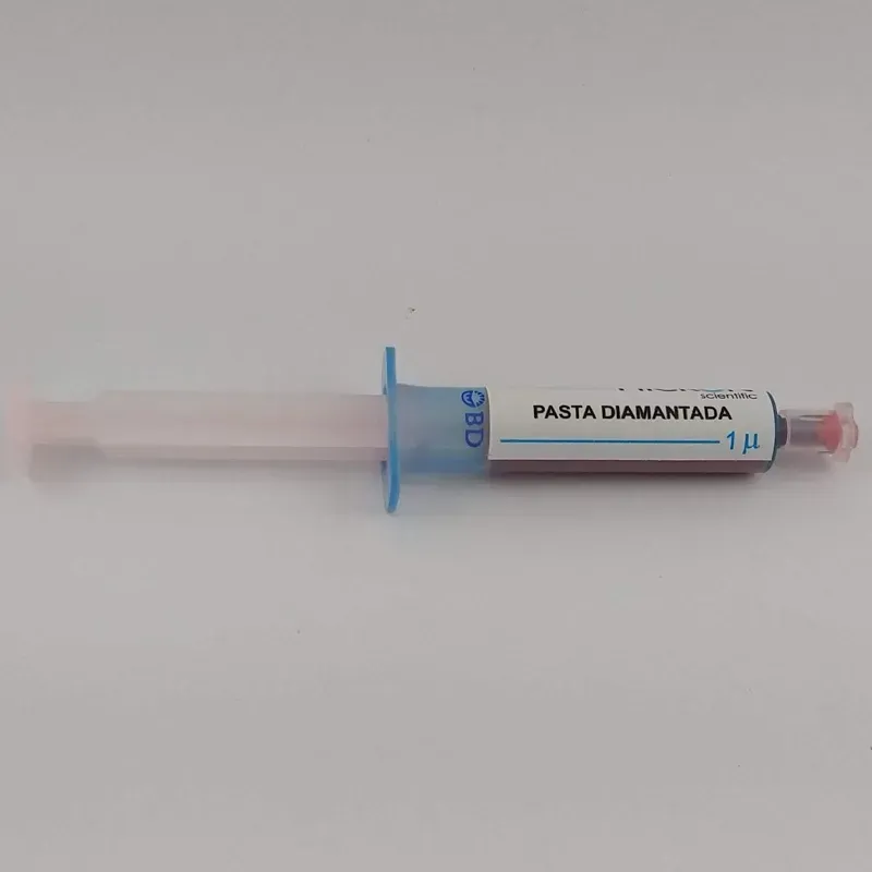 Pasta de Diamante com Granulometria média de 1 mícron Pasta de Diamante com Granulometria média de 1 mícron