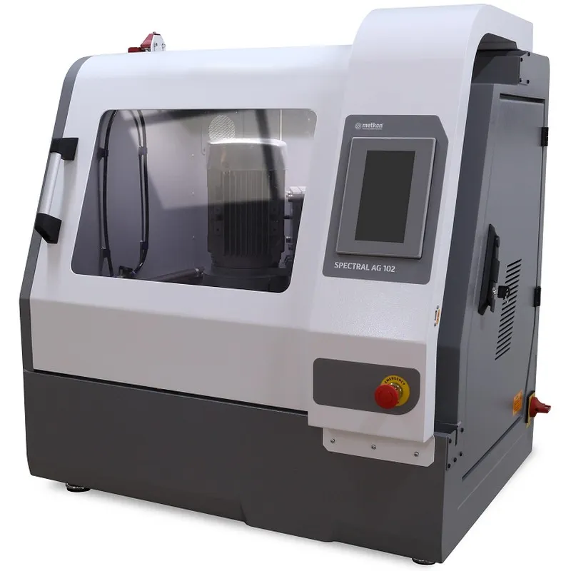 Lixadeira automática para preparação de amostras de espectrometria METKON Lixadeira automática para preparação de amostras de espectrometria METKON