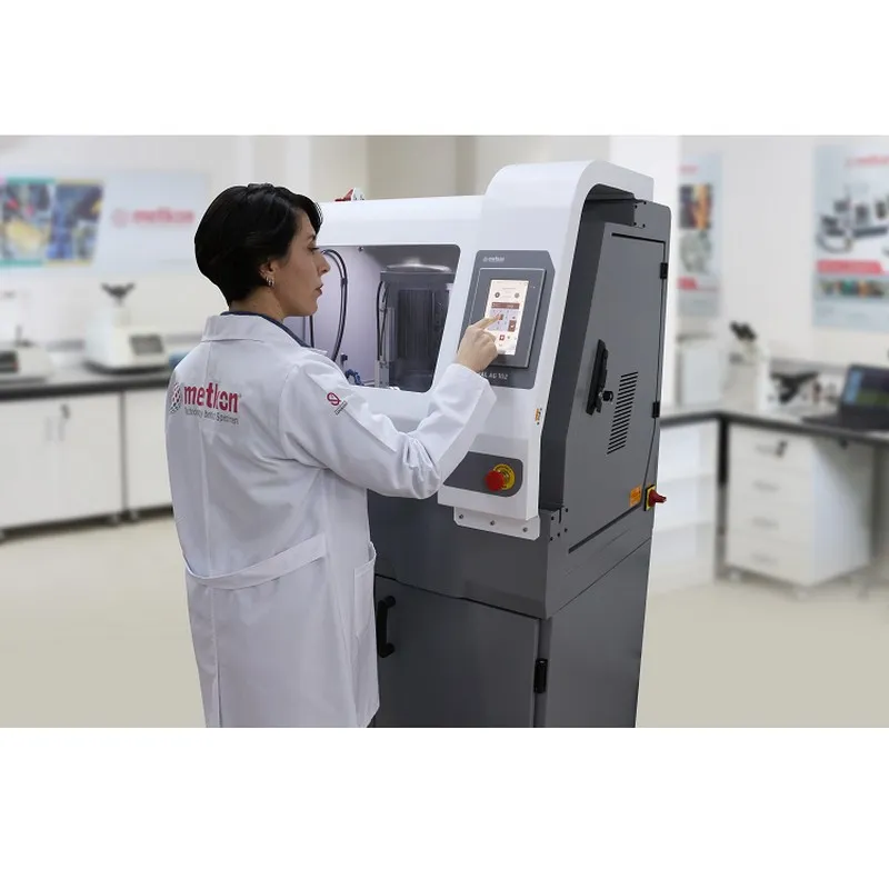 Lixadeira automática para preparação de amostras de espectrometria METKON Lixadeira automática para preparação de amostras de espectrometria METKON