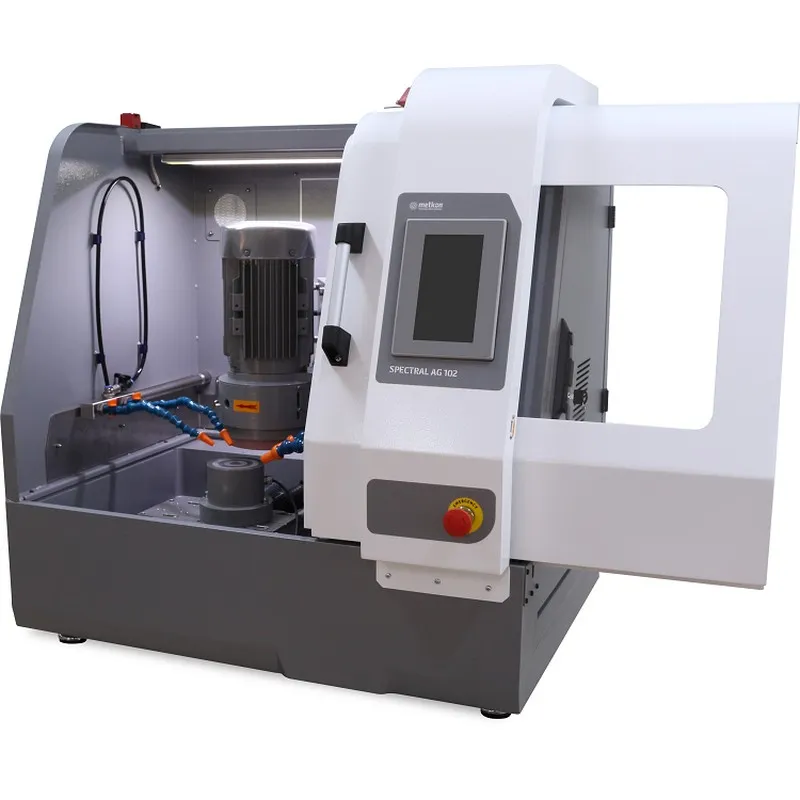 Lixadeira automática para preparação de amostras de espectrometria METKON Lixadeira automática para preparação de amostras de espectrometria METKON